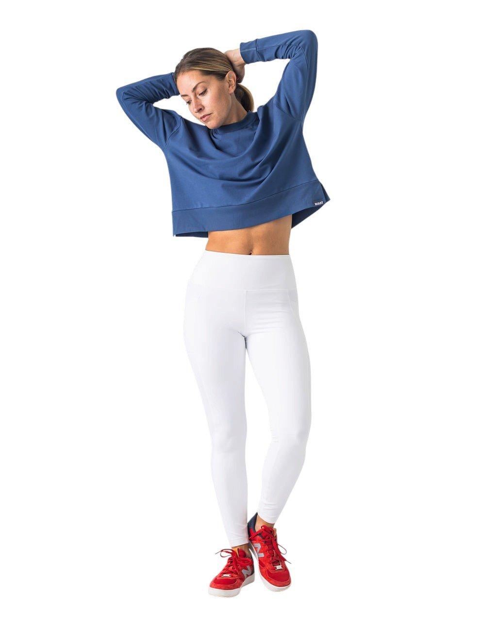 Boast Women's Pocket Leggings - White - WHITE